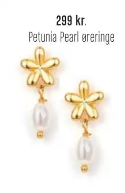 Vibholm Petunia Pearl øreringe, DKK 299 tilbud