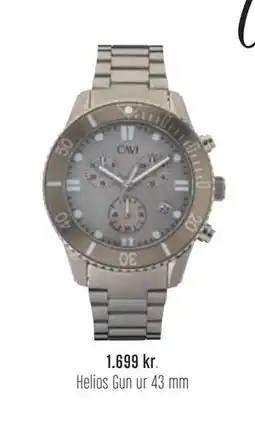 Vibholm Helios Gun ur 43 mm, DKK 1699 tilbud