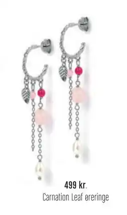 Vibholm Carnation Leaf øreringe, DKK 499 tilbud