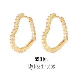 Vibholm My Heart hoops, DKK 599 tilbud