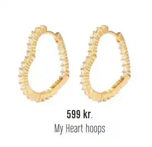 Vibholm My Heart hoops, DKK 599 tilbud