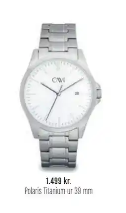 Vibholm Polaris Titanium ur 39 mm, DKK 1499 tilbud