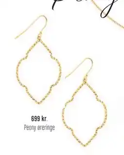 Vibholm Peony øreringe, DKK 699 tilbud