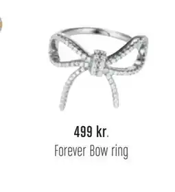 Vibholm Forever Bow ring, DKK 499 tilbud