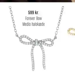 Vibholm Forever Bow Medio halskæde, DKK 599 tilbud