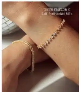Vibholm Double Sparkle armbånd, DKK 699 tilbud