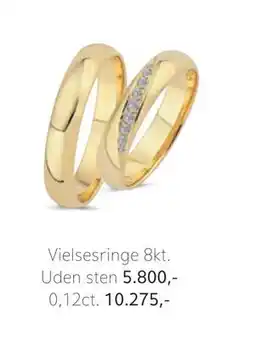 Vibholm Vielsesringe 8kt tilbud