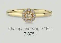 Vibholm Champagne Ring 0,16ct., DKK 7875 tilbud