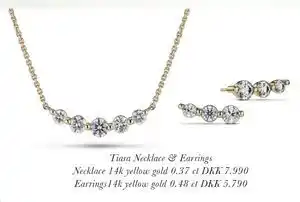Vibholm Tiara Necklace & Earrings Necklace, DKK 5790 tilbud