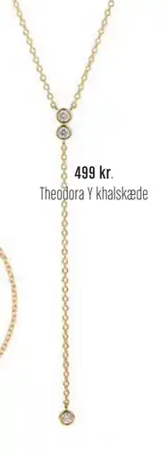 Vibholm Theodora Y khalskæde, DKK 499 tilbud
