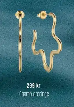 Vibholm Chama øreringe, DKK 299 tilbud