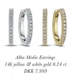 Vibholm Alba Medio Earrings, DKK 799 tilbud