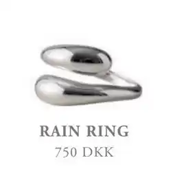 Vibholm RAIN RING, DKK 750 tilbud
