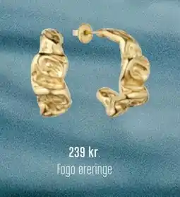 Vibholm Fogo øreringe, DKK 239 tilbud
