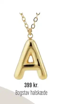 Vibholm Bogstav halskæde, DKK 399 tilbud