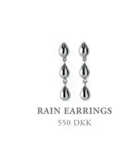 Vibholm RAIN EARRINGS, DKK 550 tilbud