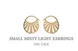 Vibholm SMALL MISTY LIGHT EARRINGS, DKK 500 tilbud