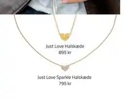 Vibholm Just Love Sparkle Halskæde, DKK 795 tilbud