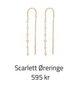 Vibholm Scarlett Øreringe, DKK 595 tilbud