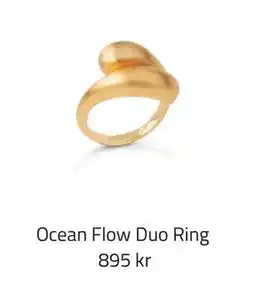 Vibholm Ocean Flow Duo Ring, DKK 895 tilbud