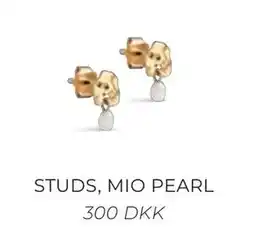 Vibholm STUDS, MIO PEARL, DKK 300 tilbud