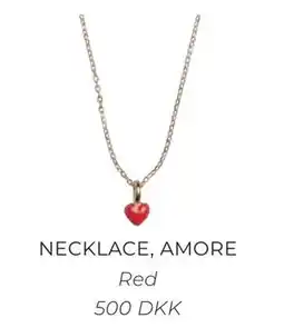 Vibholm NECKLACE, AMORE, DKK 500 tilbud