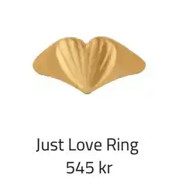 Vibholm Just Love Ring, DKK 545 tilbud