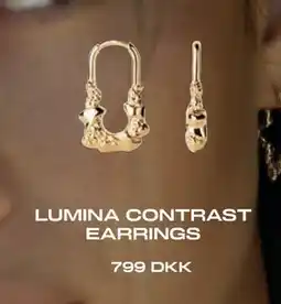 Vibholm LUMINA CONTRAST EARRINGS, DKK 799 tilbud