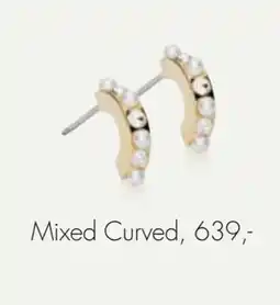 Vibholm Mixed Curved Earrings, DKK 639 tilbud