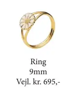 Vibholm Ring 9mm, DKK 695 tilbud