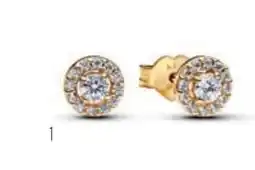 Vibholm Roun Pavé Halo ørestikker, DKK 499 tilbud