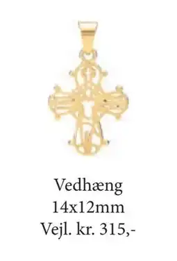 Vibholm Vedhæng 14x12mm, DKK 315 tilbud