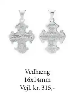 Vibholm Vedhæng 16x14mm, DKK 315 tilbud