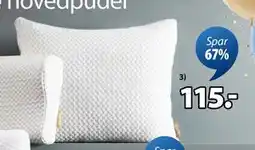 JYSK STRYN pude med memory foam, DKK 115 tilbud