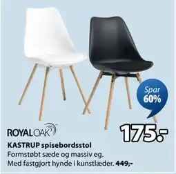JYSK KASTRUP spisebordsstol, DKK 175 tilbud