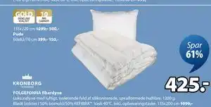 JYSK FOLGEFONNA fiberdyne tilbud