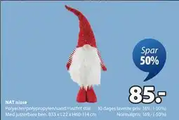 JYSK NAT nisse, DKK 85 tilbud