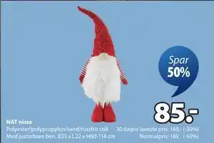NAT nisse, DKK 85