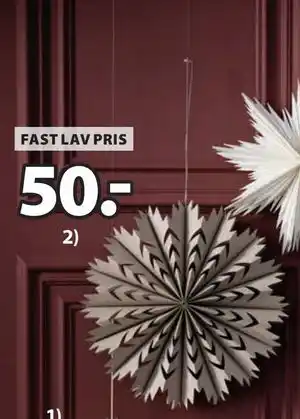 SEPTARIE julestjerne, DKK 50