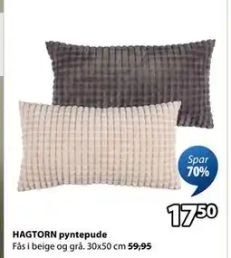 JYSK HAGTORN pyntepude, DKK 17.5 tilbud