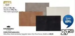 JYSK KARLSTAD bademåtte tilbud