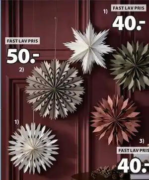 SKRYMSLI julestjerne, DKK 40