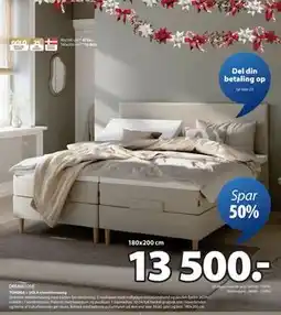 JYSK TONDRA + VOLA elevationsseng., DKK 13500 tilbud