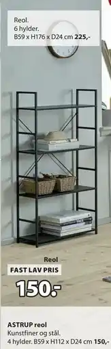 JYSK ASTRUP reol tilbud