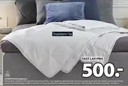 JYSK GJENDETUNGA tyngdedyne, DKK 500 tilbud