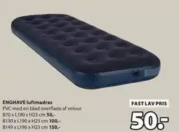 JYSK ENGHAVE luftmadras tilbud