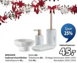 JYSK Sæbedispenser, DKK 45 tilbud