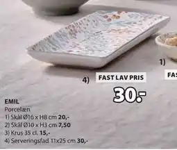 JYSK Serveringsfad, DKK 30 tilbud