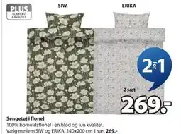 JYSK Sengetøj i flonel, DKK 269 tilbud