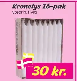Hi five Kronelys 16-pak, DKK 30 tilbud